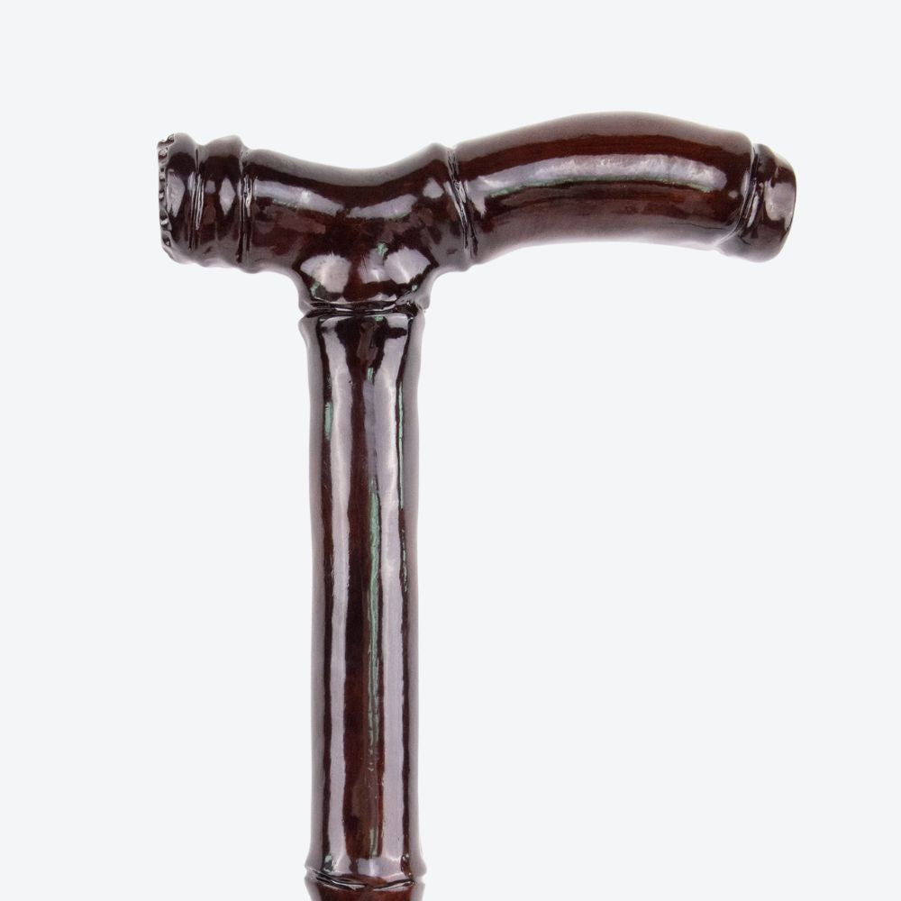 Bengala de Madeira de Bambu Castanho - Bastoni
