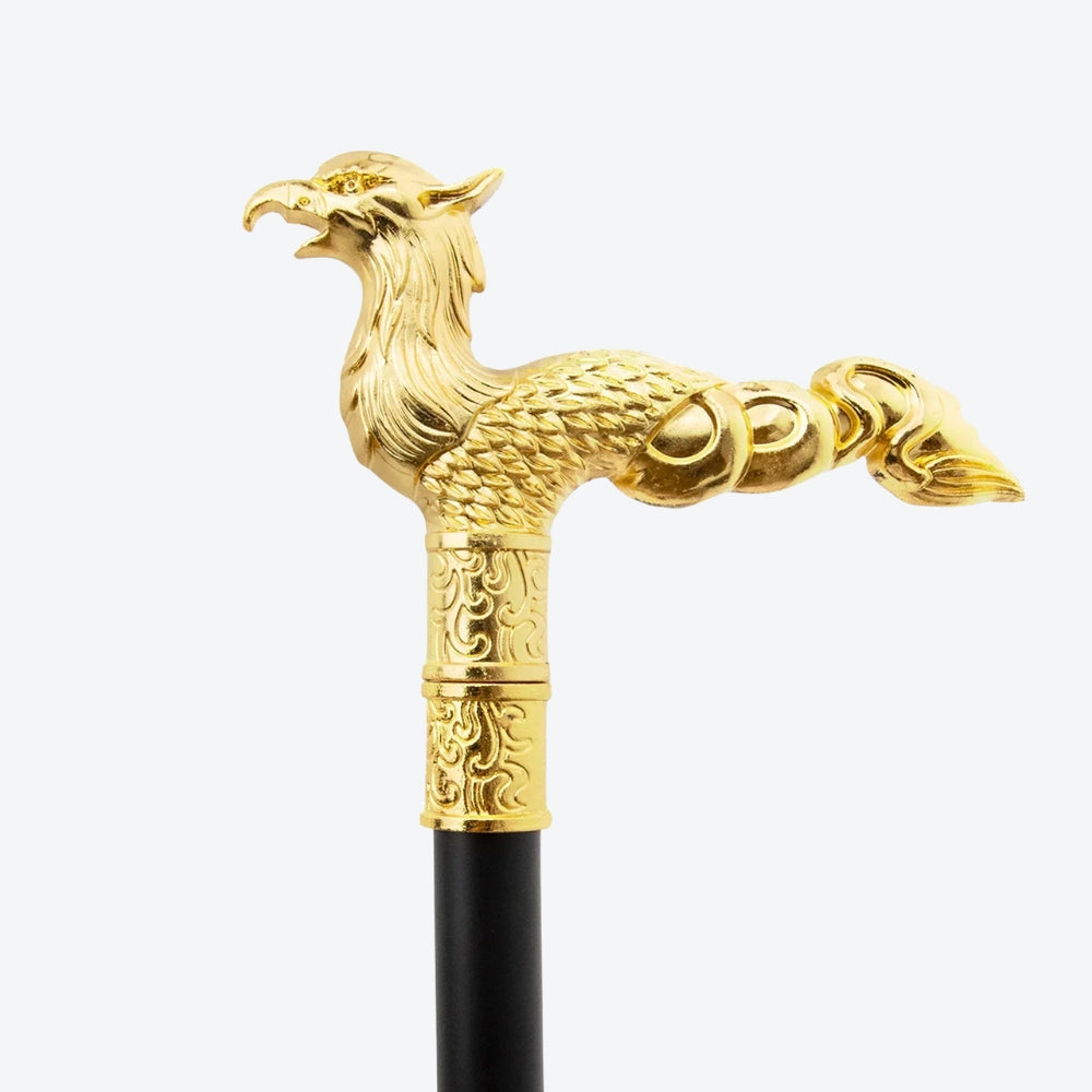 Bengala Estilosa Cauda Longa da Fênix Dourada - Bastoni