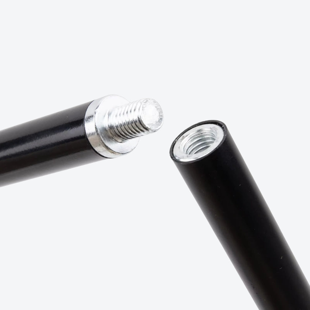 Bengala Metálica Clássica Leopardo Prata - Bastoni