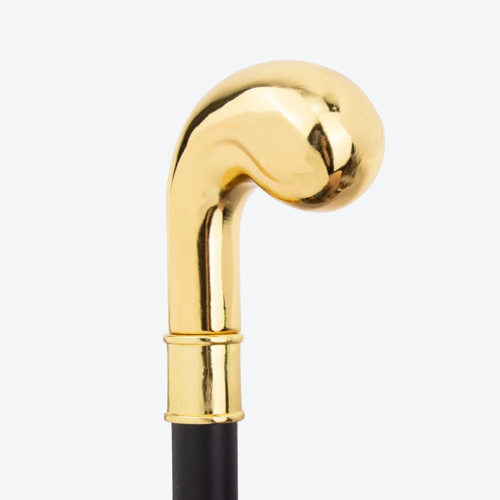 Bengala Metálica Clássica Soberana Dourada - Bastoni