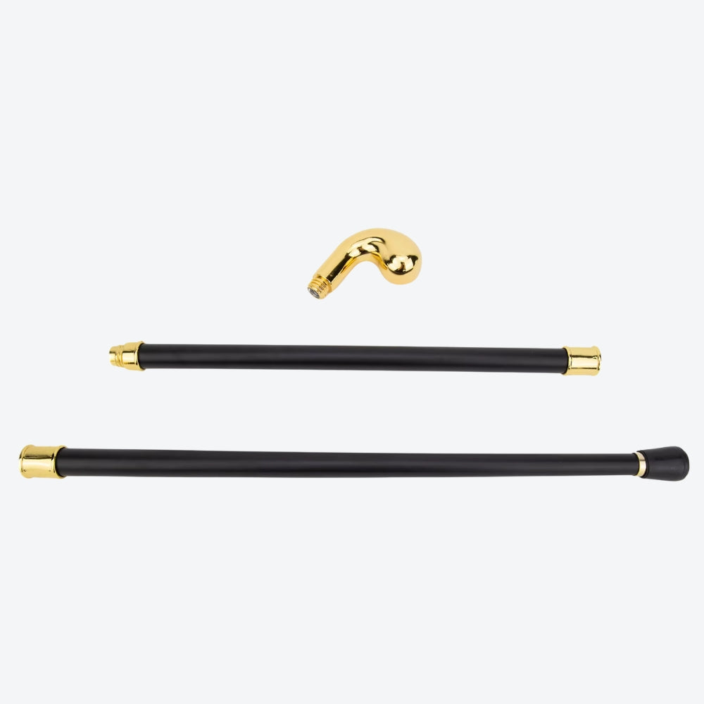 Bengala Metálica Clássica Soberana Dourada - Bastoni