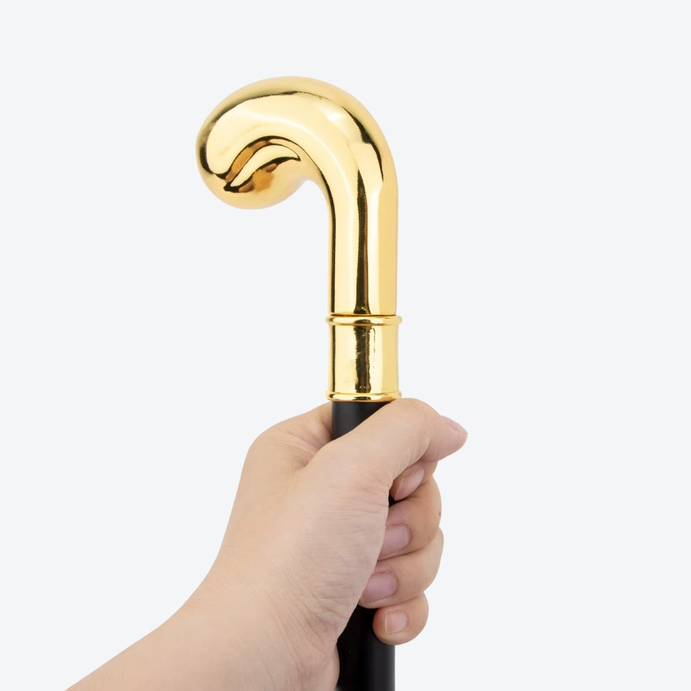 Bengala Metálica Clássica Soberana Dourada - Bastoni