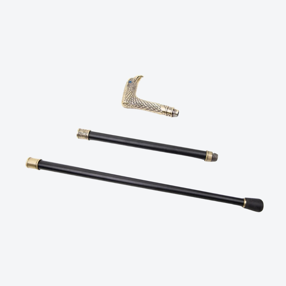 Bengala Metálica Rústica Gavião Cobre - Bastoni