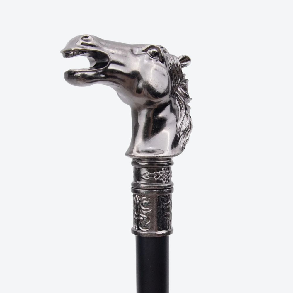 Bengala Metálica de Luxo Cavalo Imperial - Bastoni