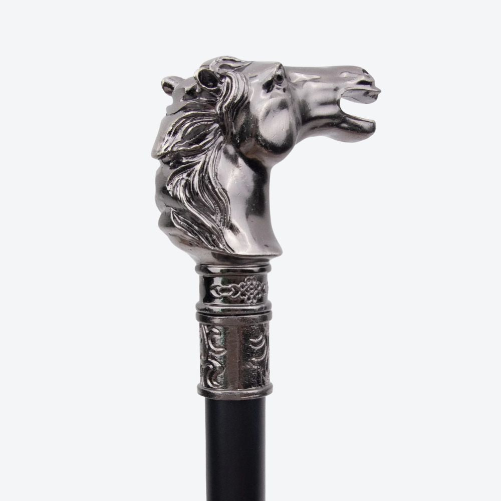 Bengala Metálica de Luxo Cavalo Imperial - Bastoni