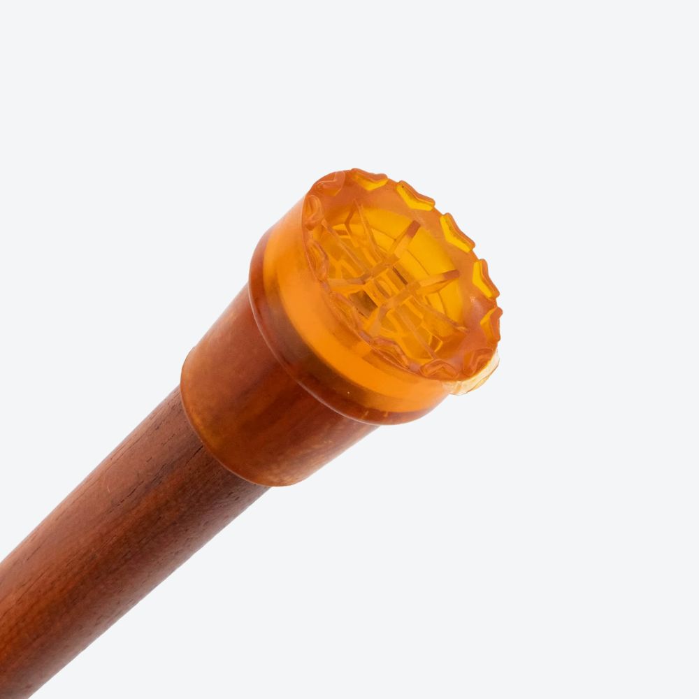 Bengala Vintage de Madeira Camelo do Deserto - Bastoni