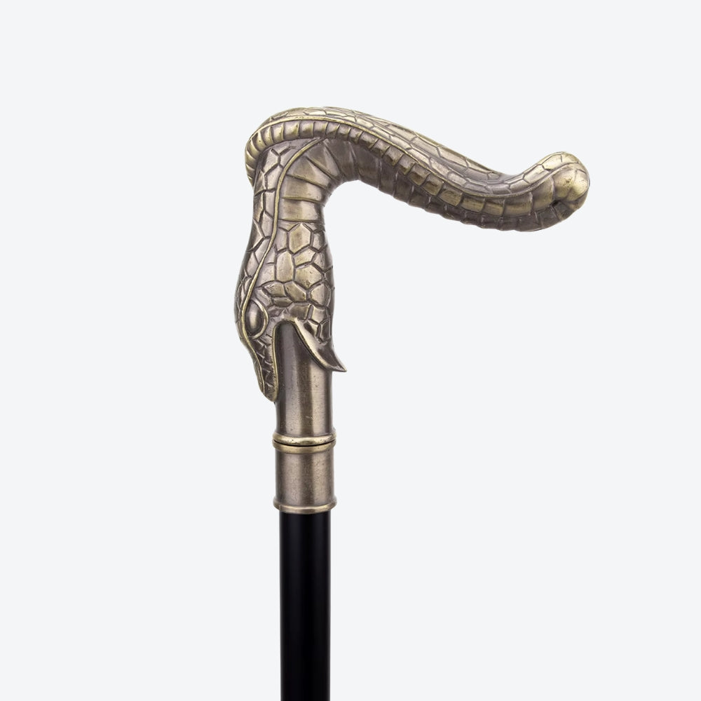 Bengala de Luxo Imperial Serpente Cobre - Bastoni