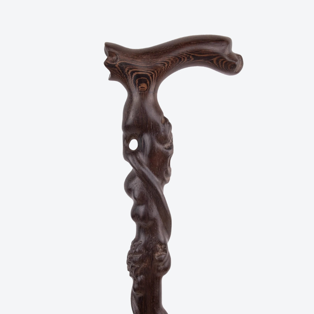 Bengala de Madeira Raízes da Árvore da Vida - Bastoni