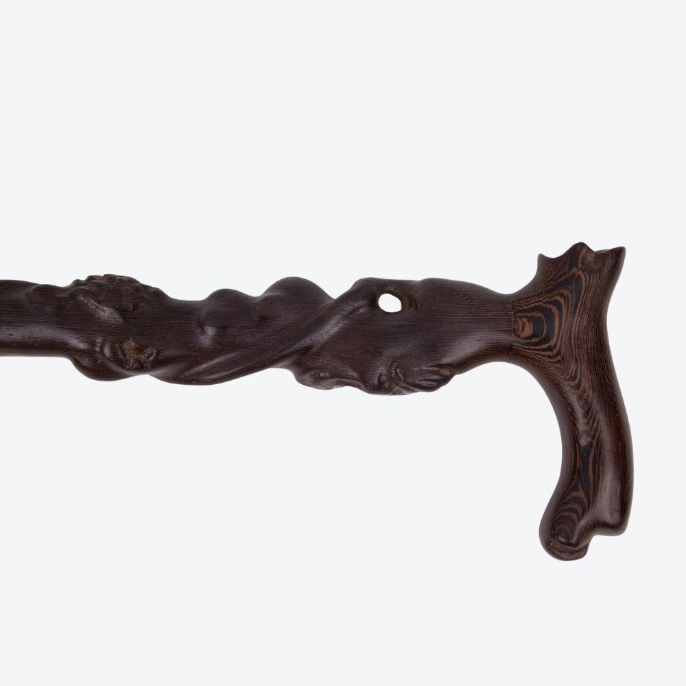 Bengala de Madeira Raízes da Árvore da Vida - Bastoni