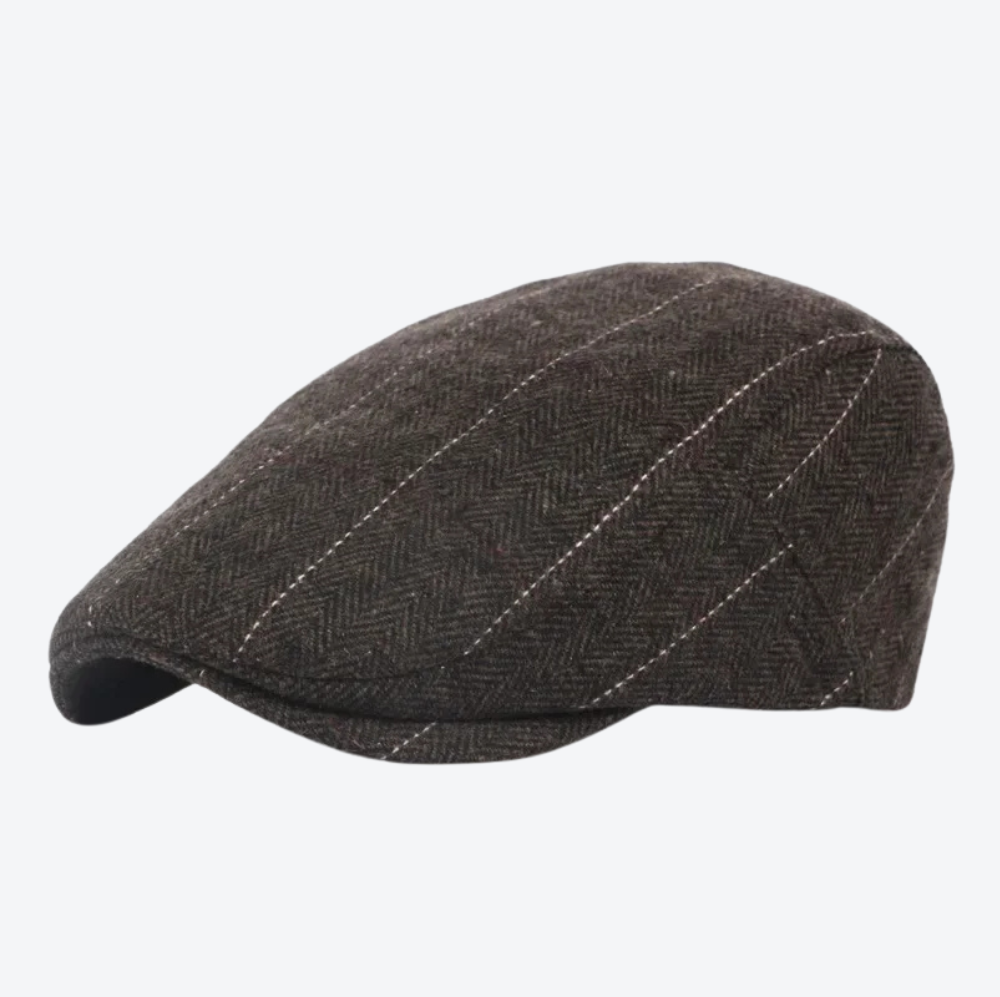 Boina Masculina Clássica Café Bastoni