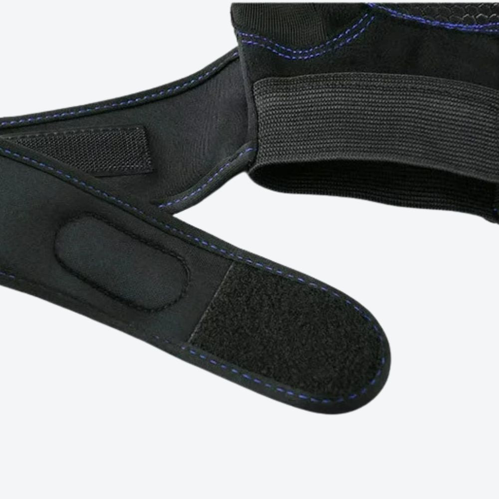 Luva Unissex Esportiva com Estilo Moderno e Confortável Azul Escuro - Bastoni