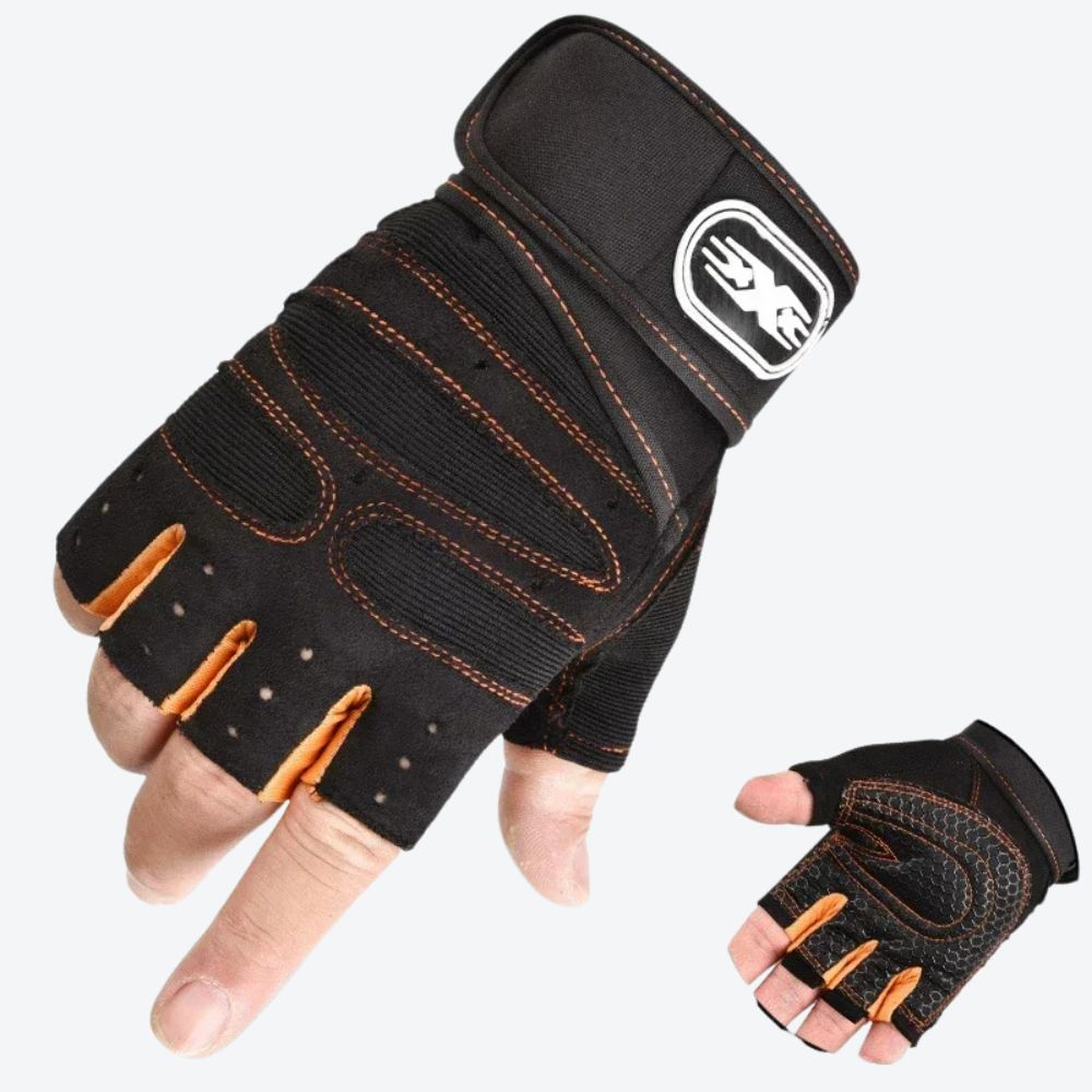 Luva Unissex Esportiva com Estilo Moderno e Confortável Azul Escuro - Bastoni