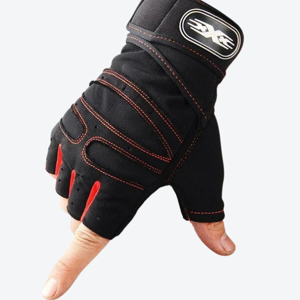 Luva Unissex Esportiva com Estilo Moderno e Confortável Azul Escuro - Bastoni