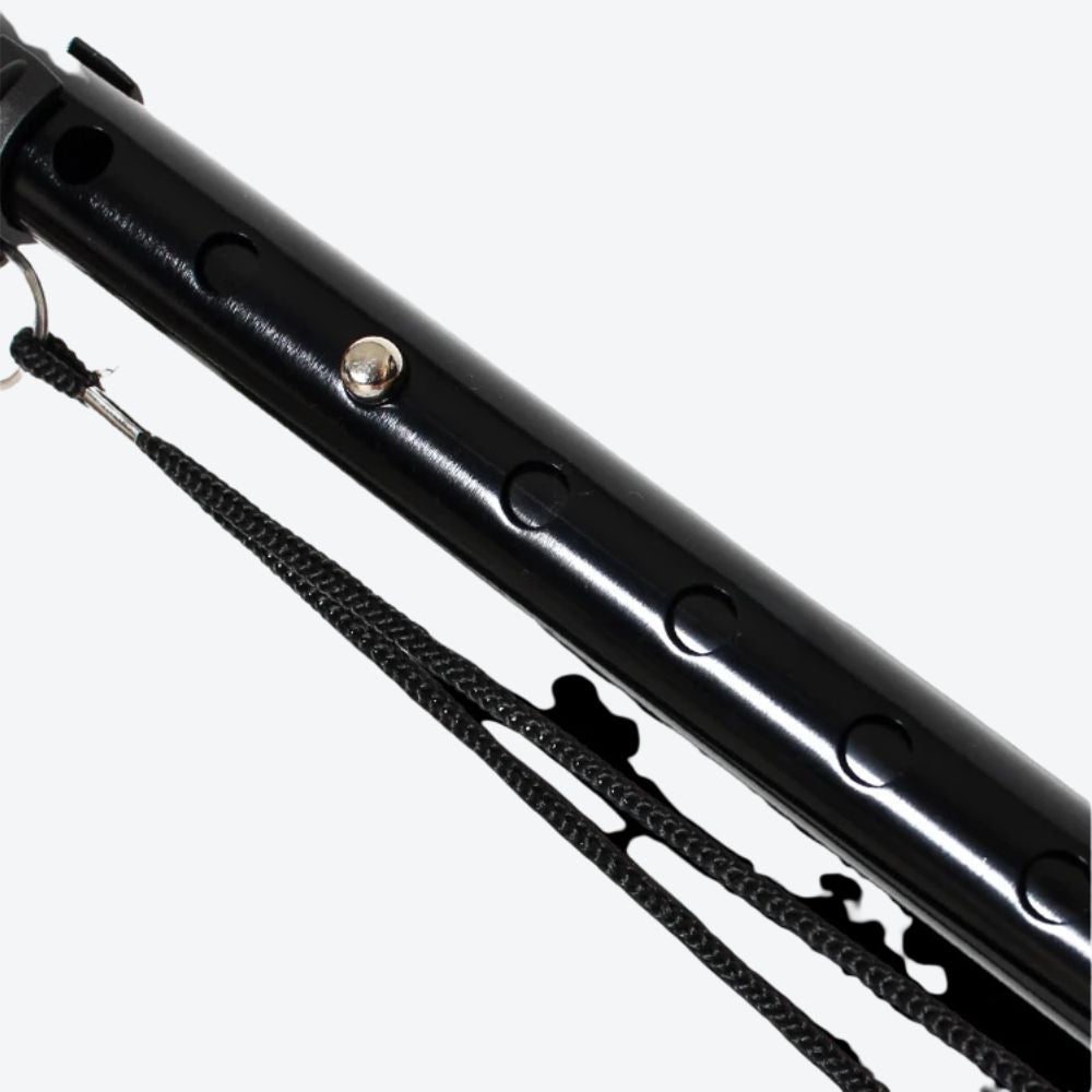 Bengala Dobrável Ajustável com Pomo Esférico Rosewood - Bastoni