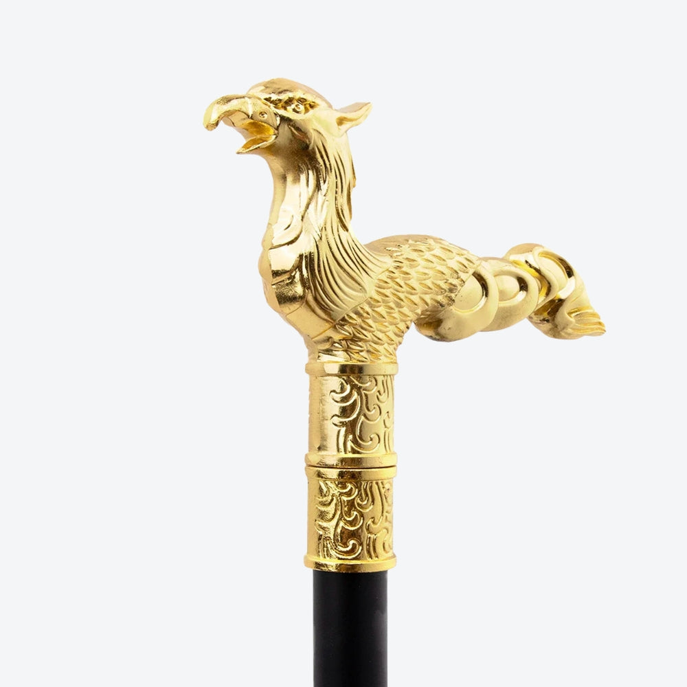 Bengala Estilosa Cauda Longa da Fênix Dourada - Bastoni