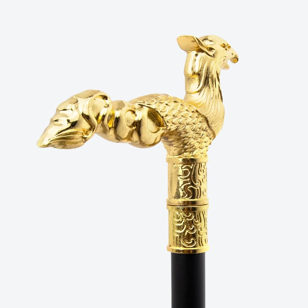 Bengala Estilosa Cauda Longa da Fênix Dourada - Bastoni