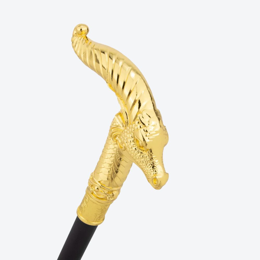 Bengala Metálica Cabra Montesa Dourado - Bastoni