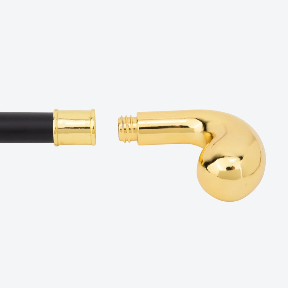 Bengala Metálica Clássica Soberana Dourada - Bastoni