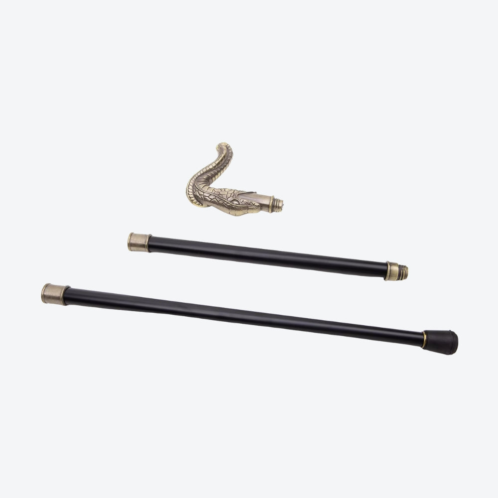 Bengala de Luxo Imperial Serpente Cobre - Bastoni