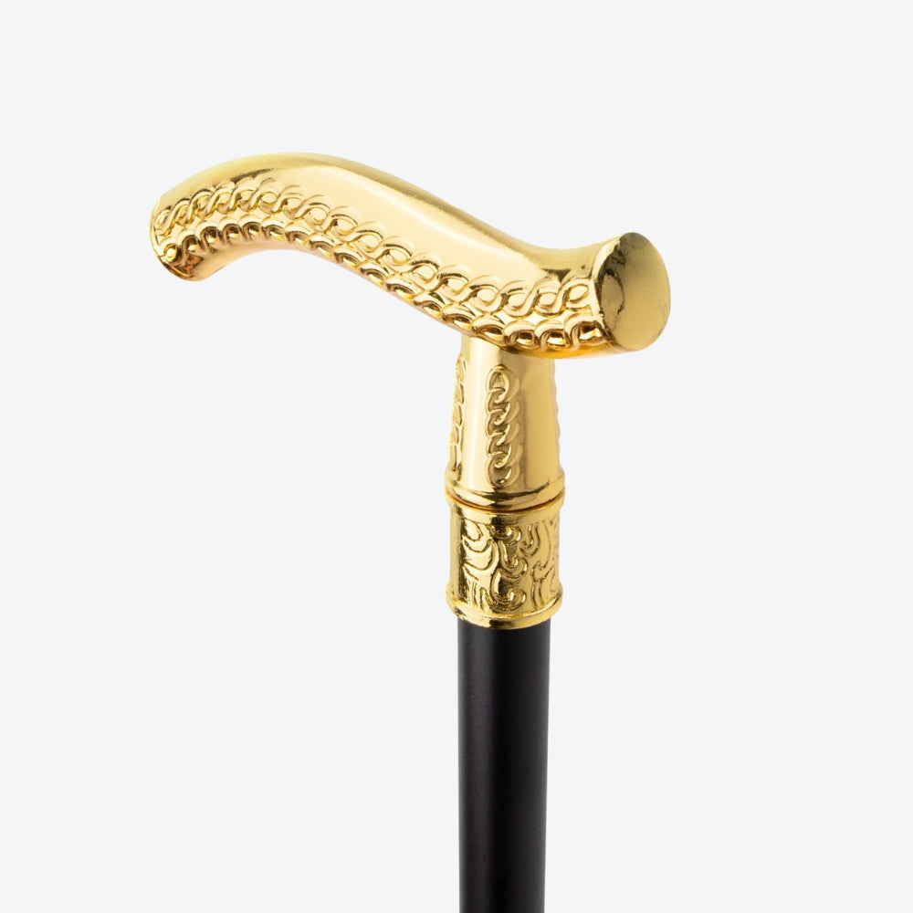 Bengala de Luxo Nobre Arabesco Dourado - Bastoni