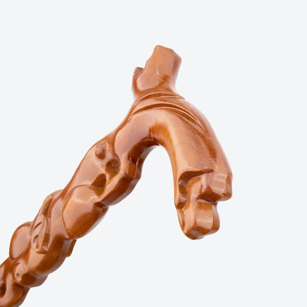 Bengala de Madeira Raízes da Árvore da Vida - Bastoni