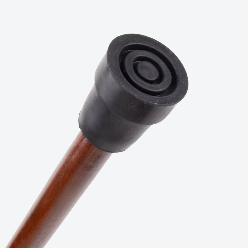 Brown Wooden Single Joint Fashion Walking Stick Decorative Cospaly Party Walking Cane Halloween Mace Crutch  Wand Crosier 92cm - Bastoni