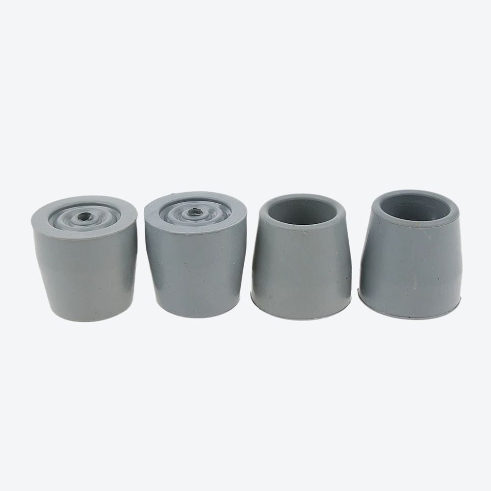 Ponteira de Borracha de Bengala Diâmetro 2,5cm Preta - Bastoni